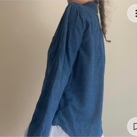 Blue button up - Picture 2 of 4